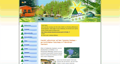 Desktop Screenshot of camping-waldsee.de